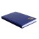 Delivery of a low -up a5, 128 sheets, a boumvinyl cover, blue