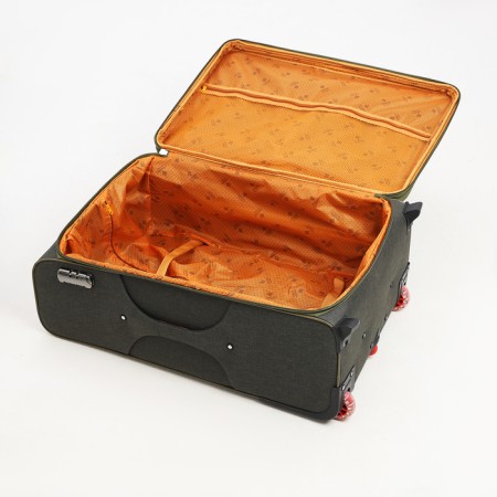 Big suitcase 28 ", lightning department, code castle, 3 wheels, 2 outer pockets, khaki color-8