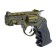 Gas lighter "Revolver", with a laser, Piezo, 1.8 x 7.3 x 11 cm