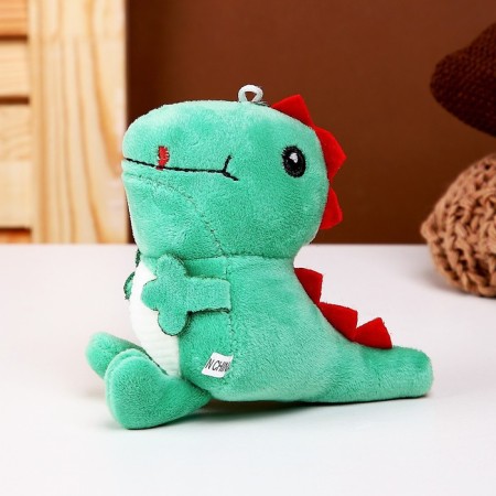 Soft toy "Dino", on a key fob, 10 cm, MIX color-1