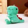 Soft toy "Dino", on a key fob, 10 cm, MIX color