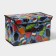 Stelly box for storage with a lid "Eskimo", 38.5 × 25 × 24.5 cm, blue color