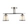 Caul "Kael" 2he27 40W Black-Bronz 40x28 cm