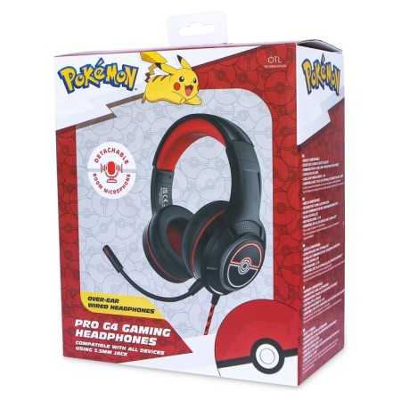 Wended headset OTL Technologies Pro G4 Gaming Pokemon Pokebole (41000010690)-7