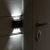 Garden lamp on the sunny battery "Wall", 8.9 × 5.7 × 2 cm, 6 LED, glow white