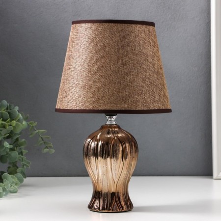 HELP lamp 16738/1GD E14 40W Gold H.32cm Risalux