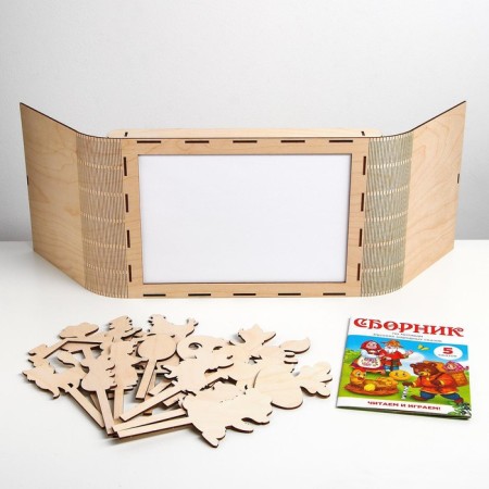 Shadow Theater "Russian Folk Tales" (5 fairy tales)-1