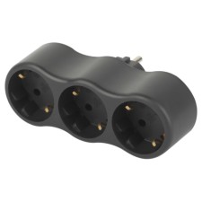 Razeler electric era SPX-3E-B by 3 sockets with a ground 16A black