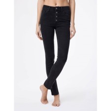 Джинсы женские моделирующие Conte Elegant, размер XS, цвет washed black