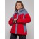 Ski jacket female winter, size 52, red color