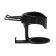 Cup holder in a car, mount to the deflector, black