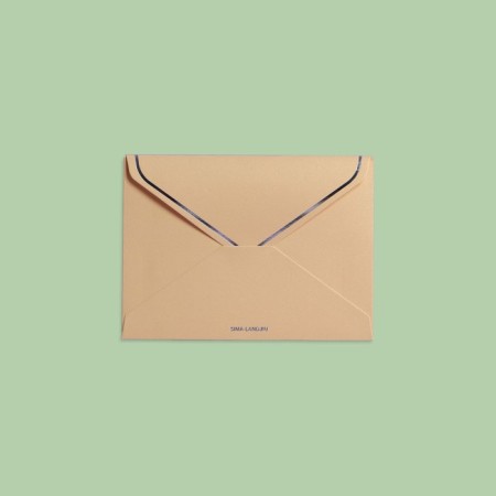 Gift envelope "Present for You", embossing, designer paper, 11.5 × 16 cm-1