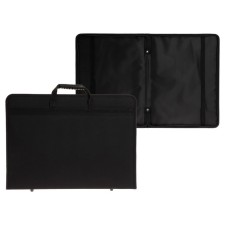 Folder for drawings and drawings for artists A3, 470 x 350 x 40 mm, handles, frame, textile, 