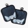 Kitchen set (2 items) Ethel Lovelife “kitty”, take 17x17 cm - 2 pcs, 100% p/e