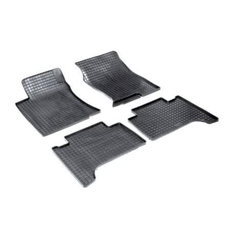 Rubber rugs ’grid’ for Toyota Land Cruiser Prado J120, 2002-2009