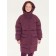 Coat for girls, height 146 cm, purple color