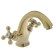 ACCOONA A9071C shell mixer, two -wound, brass, bronze color