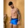 Male bathing panties, size 50, blue color, dark blue