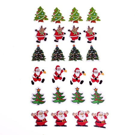 Set for the decor "New Year came" 24 pcs., Mix