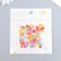Buttons plastic for creativity 2 punctures "colored buttons" set of 100 pcs 0.6x0.6 cm
