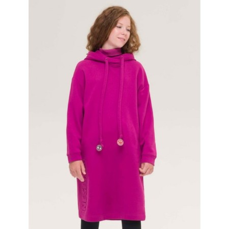Dress for girls, height 116 cm, raspberry color