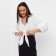 Top female minku: Cotton Collection Color White, Rr. 44