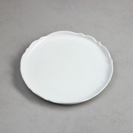 The Wave dish, 25 cm, round, porcelain, Iran-2