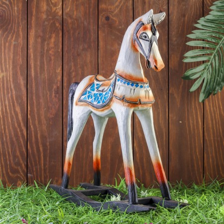 Souvenir tree "Horse rocking" 40x13x43 cm-2