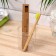 Biocase bamboo toothbrush, mini, yellow