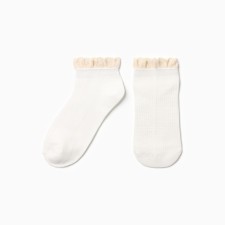 Women's socks minku, milk color, rr 36-41