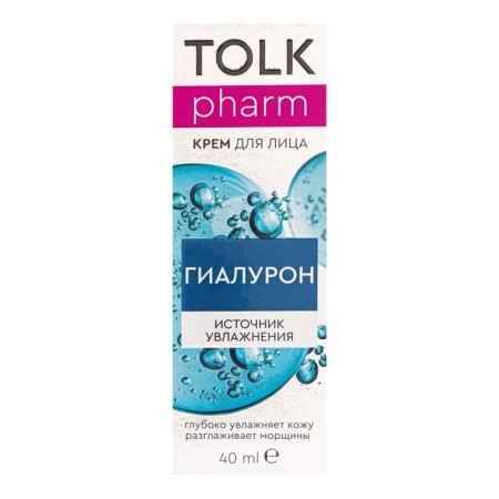 Facial cream Tolk Pharm "Gialuron", 40 ml-5