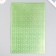 Foamiran hologram "Green Salad" 1.8 mm set 5 sheets 20x30 cm
