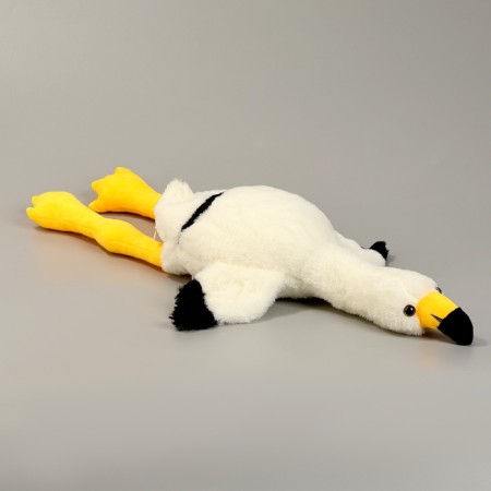 Soft toy "Flamingo", 70 cm, white color