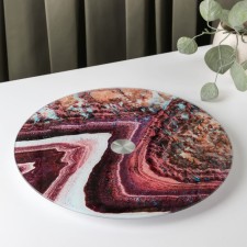 Glass stand for the cake rotating Dolyana 