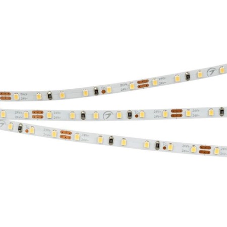 Arlight 4x1 mm LED strip, 5 m, IP20, 2216, 120 LED/m, 5 W/m, 24 V, 3000K, glow warm white