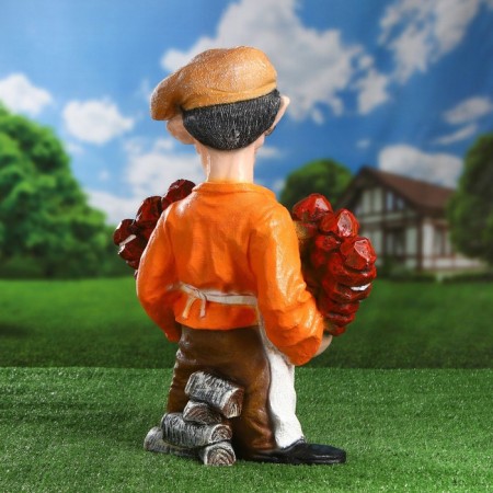 Garden figure "barbecue" stand for skewers, 55x44cm-3