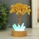 Acrylic souvenir, metal, tree Light "Tree of Good luck" under citrins
