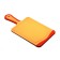 Atlantis Flutto kitchen board, orange color, 35 x 18 cm