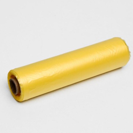 A set of packages of packing, on a sleeve, yellow, 24 x 37 cm, 8 μm, 400 pcs.