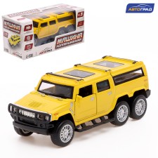 Metal machine “SUV”, 1:36, light, sound, doors, inertia, color of mix open