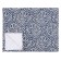 The track on the table Scandinavian Touch "Ripe Currant", size 45x150 cm, dark blue color