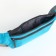 Lightning waist bag, 2 outer pockets, blue color