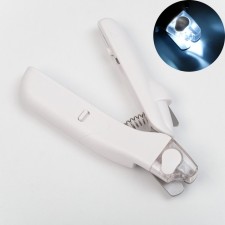 Smart animal clawers, with a file, LED flashlight and a claw container, on batteries