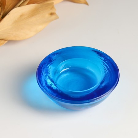 Hay candlestick 2.6x7.5cm, 50ml blue-1