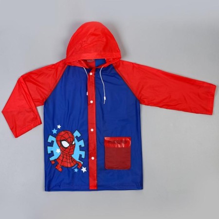 Children's raincoat, size m, 100-110 cm, spider-person-1