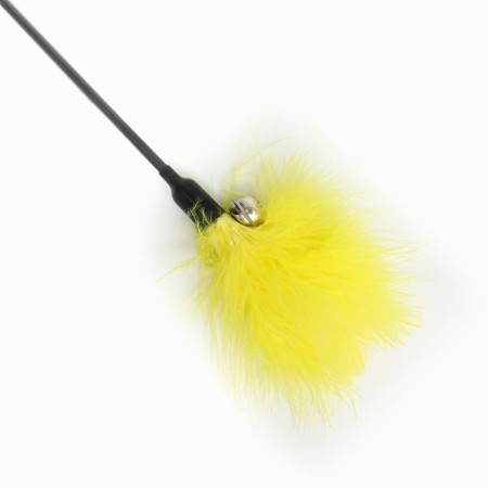 Pushwood teaser with a bell "firefly", yellow-2