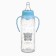 A bottle for feeding "Our beloved son" 250 ml cylinder, with handles, blue color