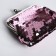 Wallet on the farmar, pink/white color