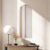 Arc mirror, wall, 107x42.6 cm
