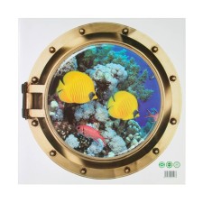 Stick 3D interior fish in Iluminator 50*50cm